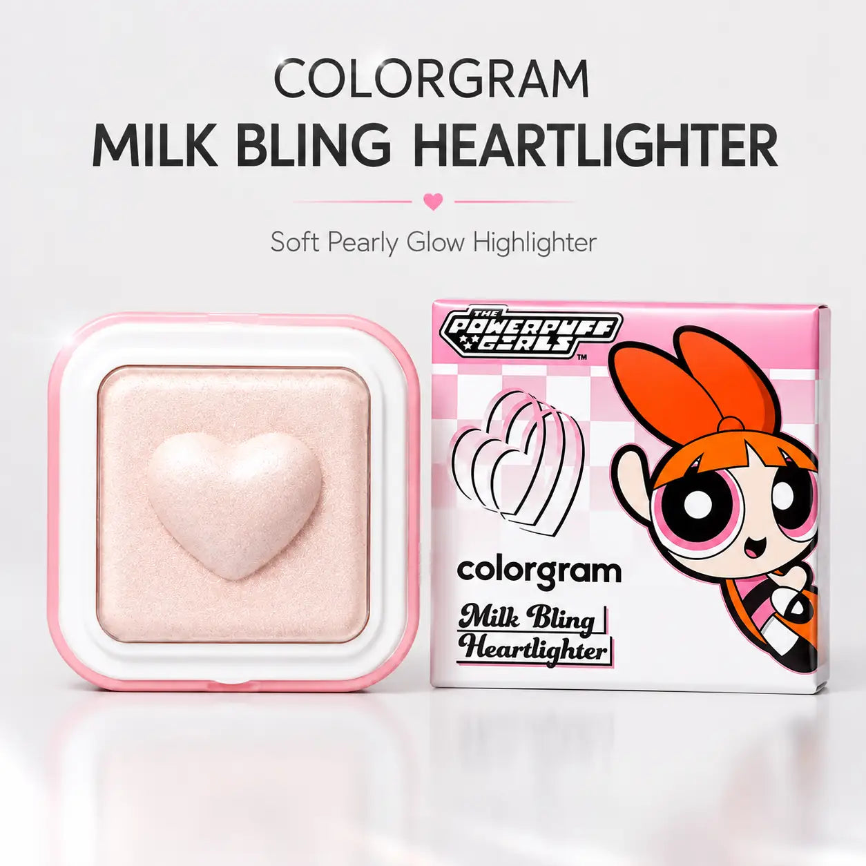 Colorgram Milk Bling Heartlighter 05 Spring Pink Blossom