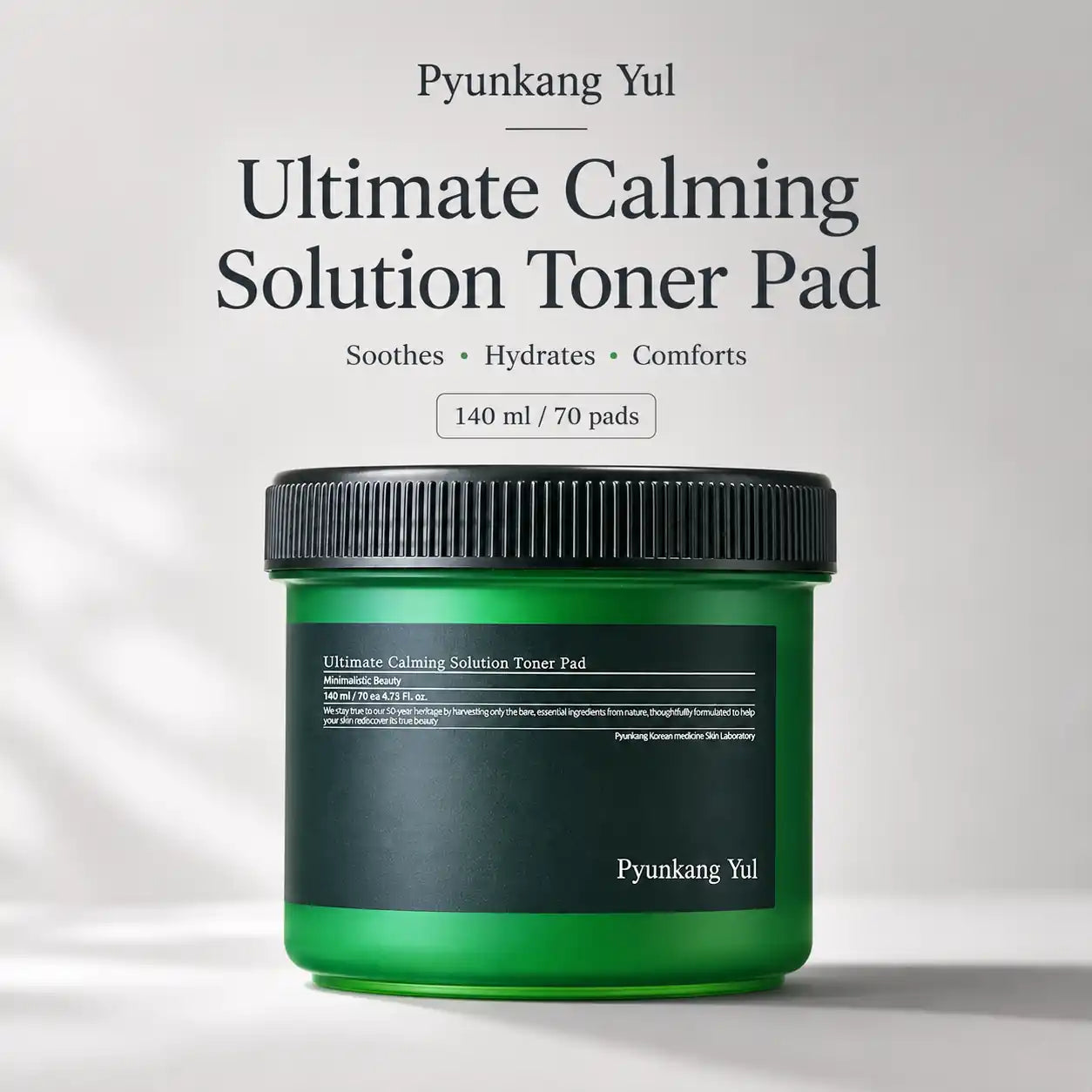 Pyunkang Yul Ultimate Calming Solution Toner Pad 140ml 70ea
