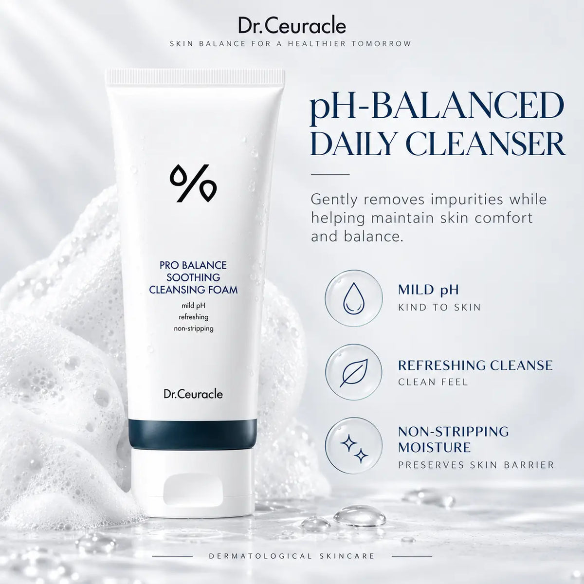 Dr. Ceuracle Pro Balance Creamy Deep Cleansing Foam 150g