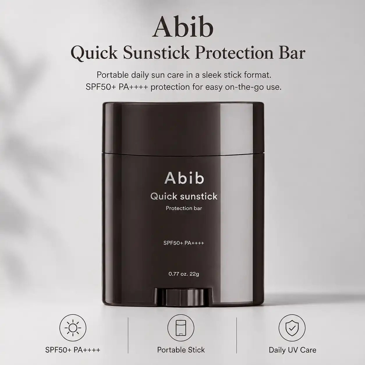 Abib Quick Sunstick Protection Bar SPF50+ PA++++ 22g