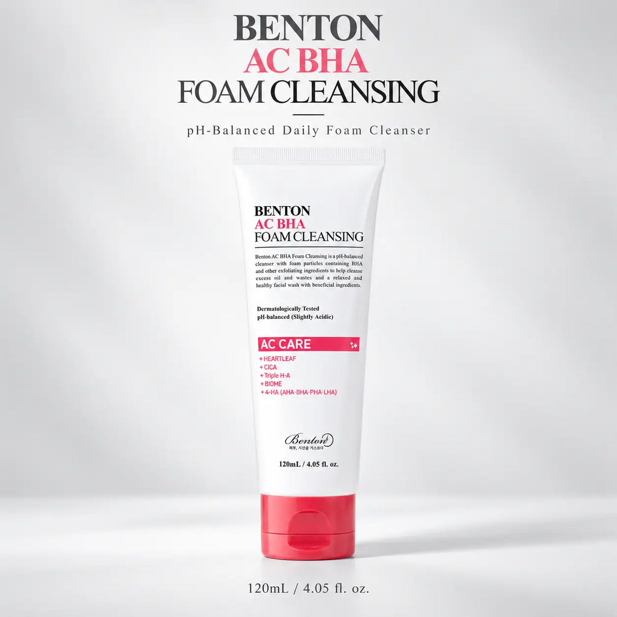Benton AC BHA Foam Cleansing 120ml