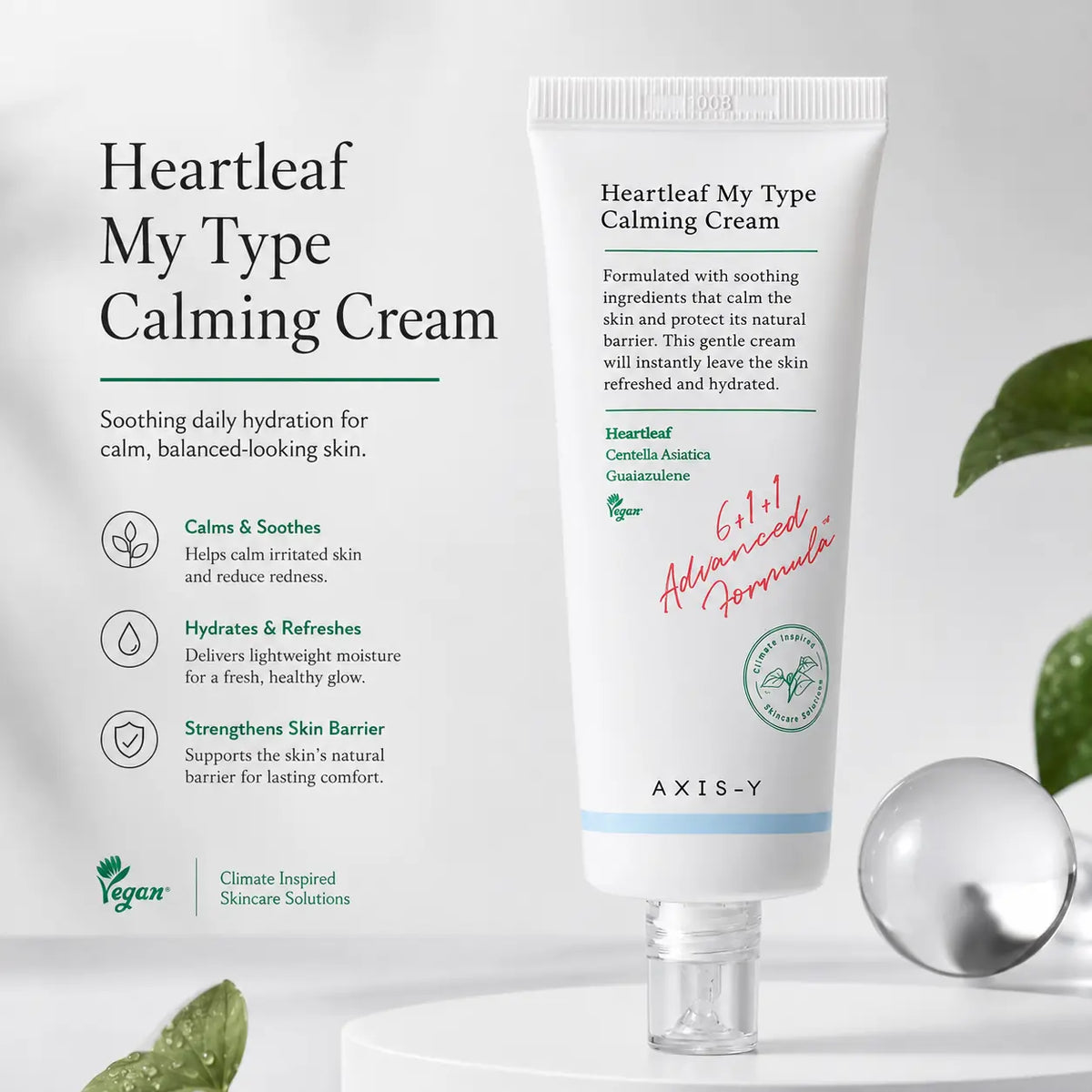 AXIS-Y Heartleaf My Type Calming Cream 60ml