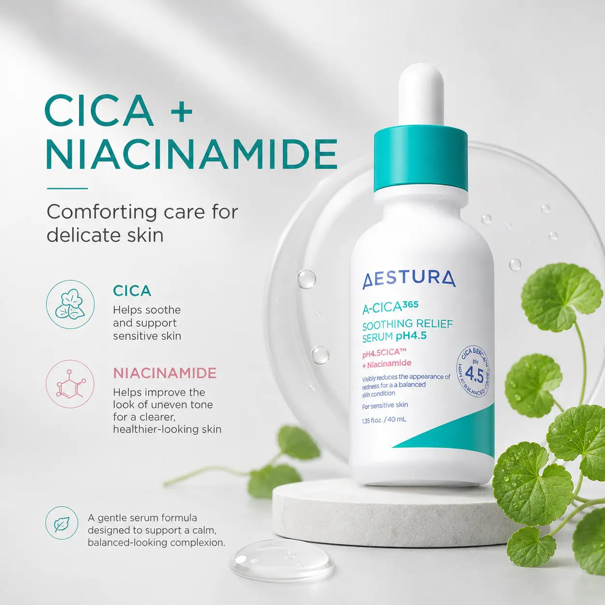 AESTURA A-Cica Soothing Relief Serum 40ml