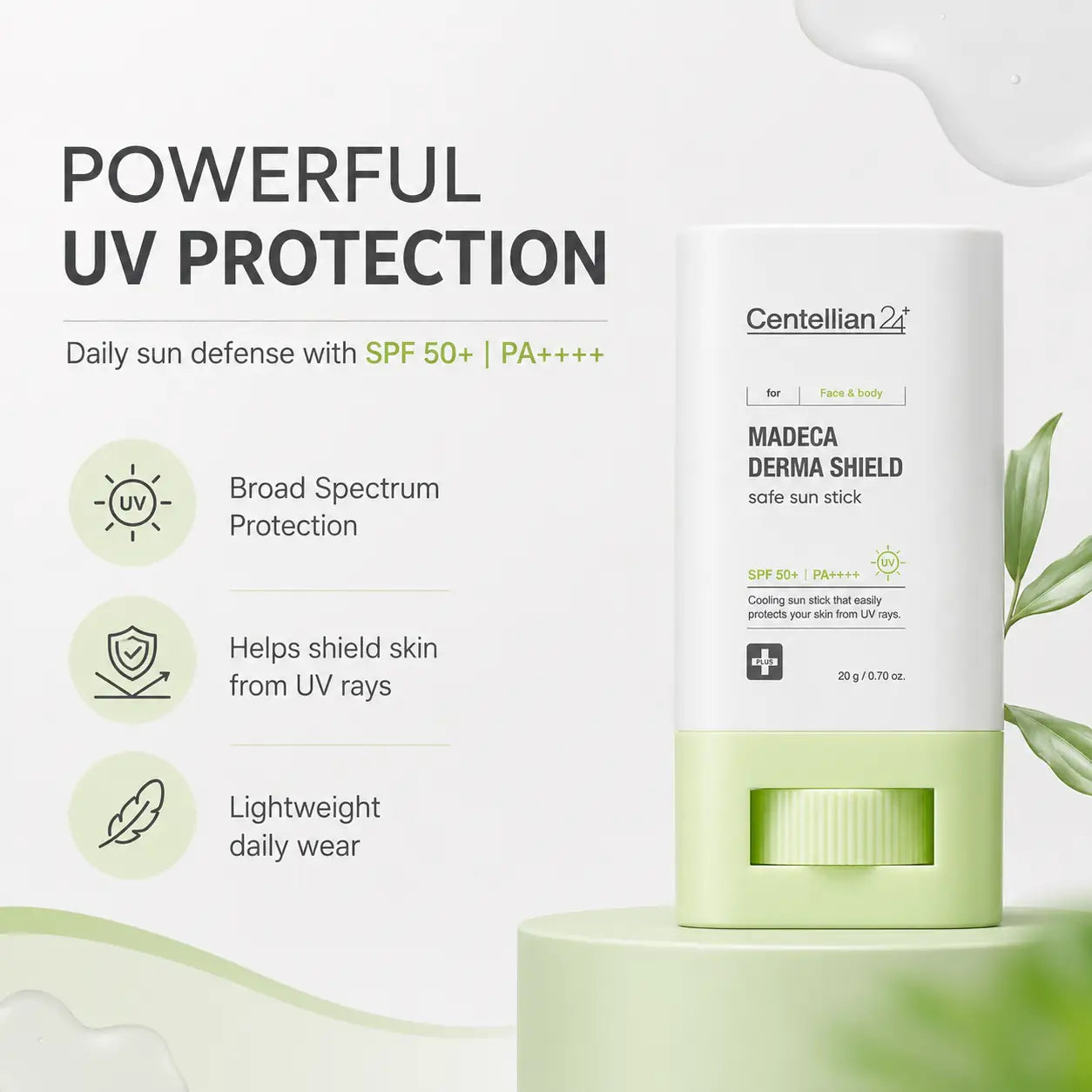 Centellian24 Madeca Derma Shield Sun Stick 20g
