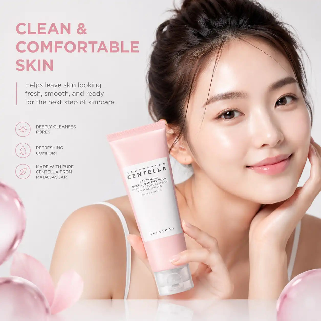SKIN1004 Madagascar Centella Poremizing Deep Cleansing Foam 125ml