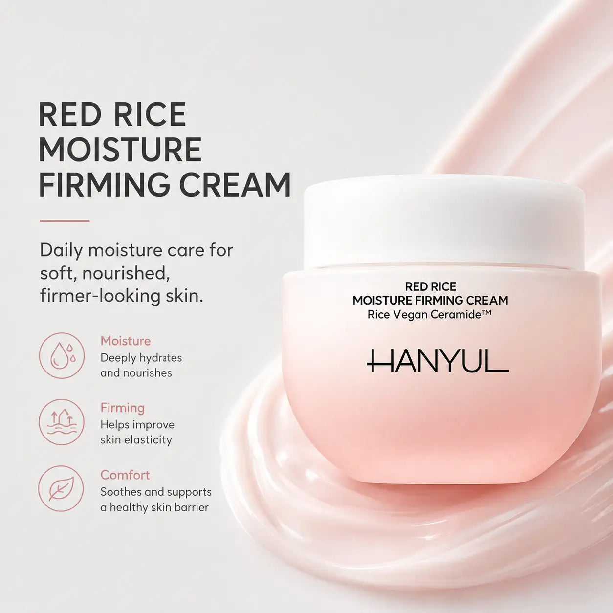 HANYUL Red Rice Vegan Ceramide Cream 55ml