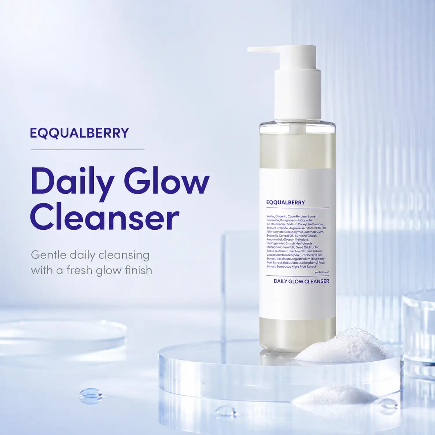 EQQUALBERRY Sauna Cleanser 130g