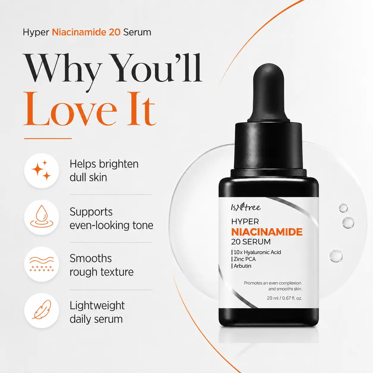 Isntree Hyper Niacinamide 20 Serum 20ml