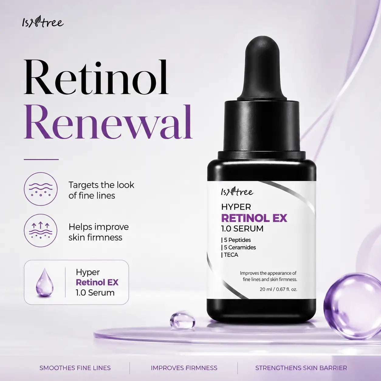 Isntree Hyper Retinol EX 1.0 Serum 20ml
