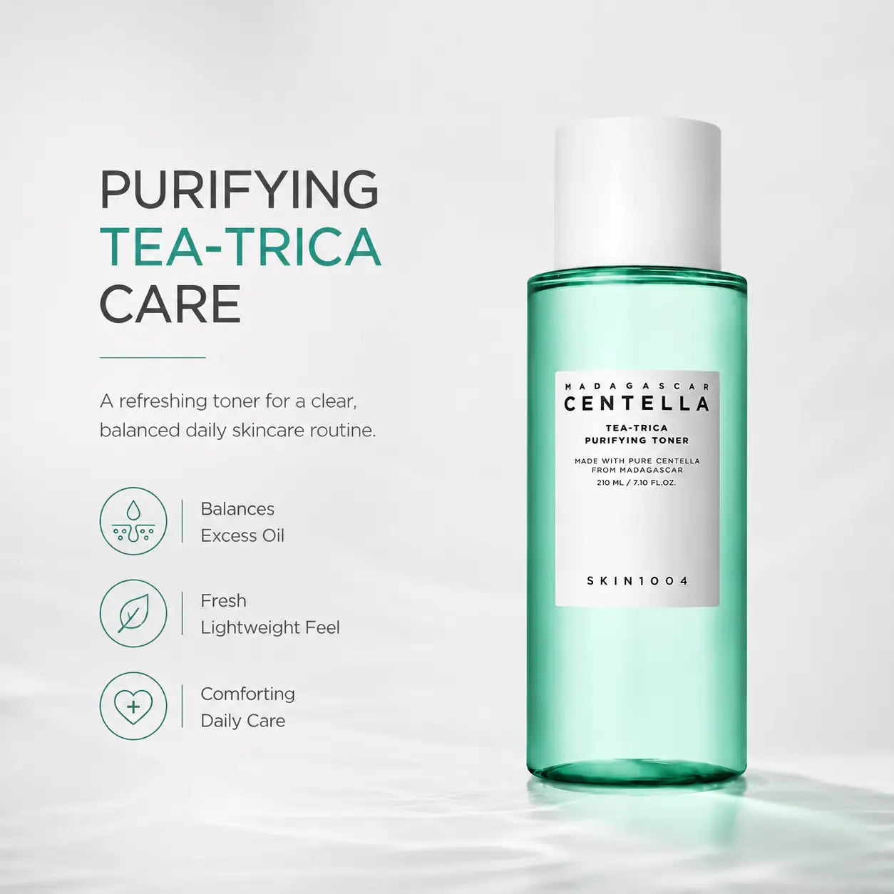 SKIN1004 Madagascar Centella Tea-Trica Purifying Toner 210ml
