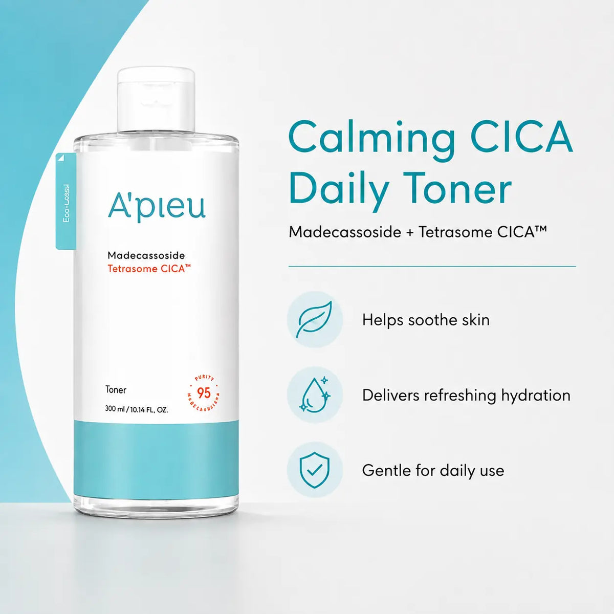 A'pieu Madecassoside Tetrasome Cica Toner 300ml