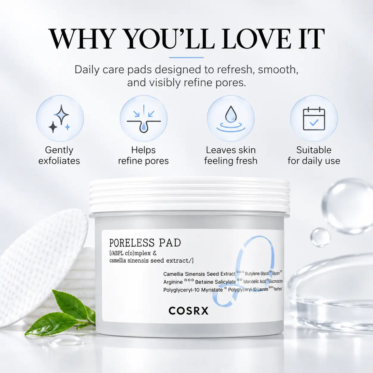 COSRX One Step Moisture Up Pad 70pcs
