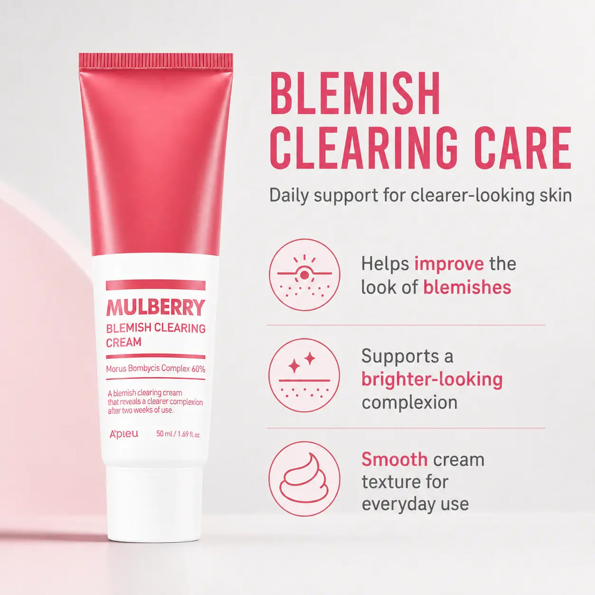A'pieu Mulberry Blemish Clearing Cream 50ml
