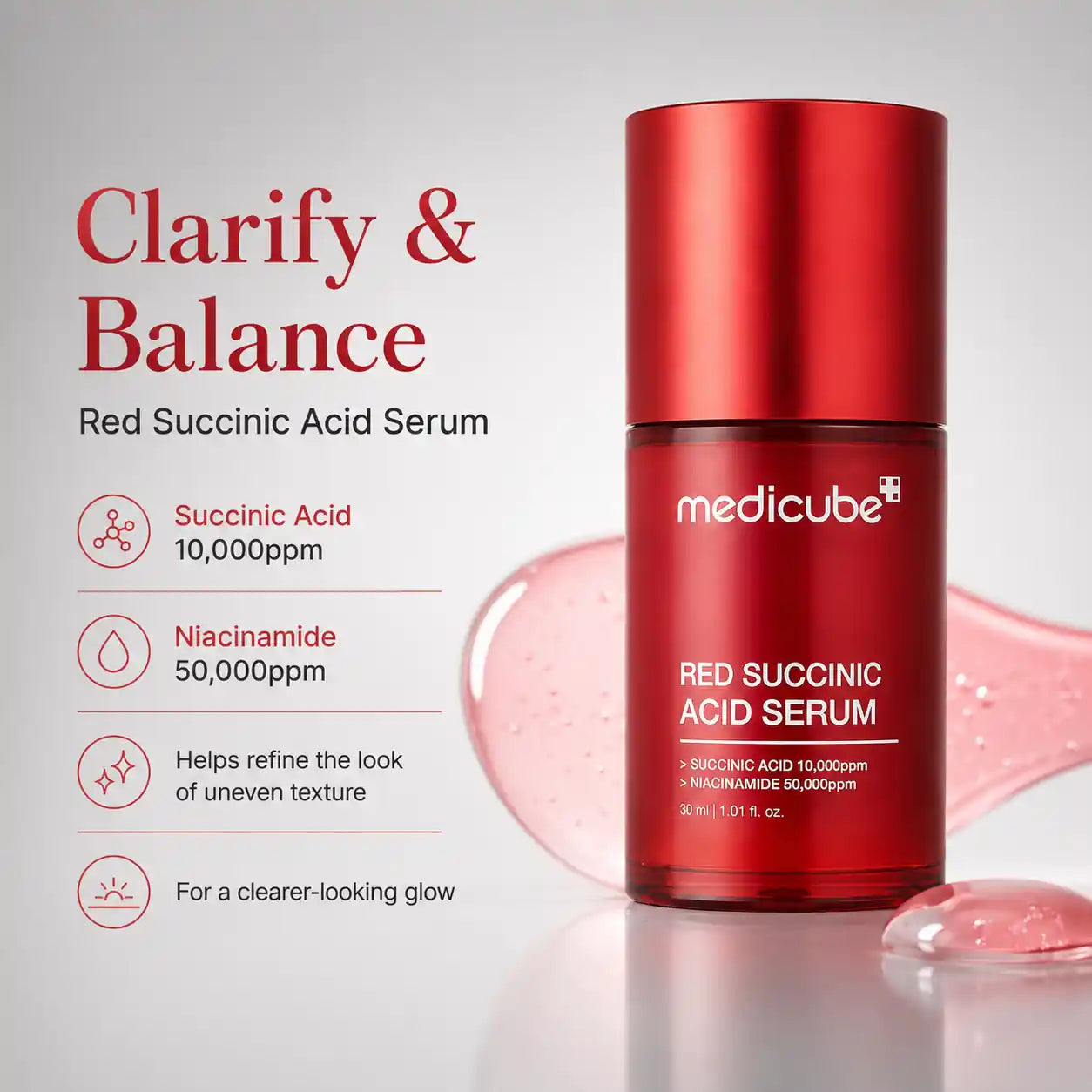 Medicube Red Succinic Acid Serum 30ml