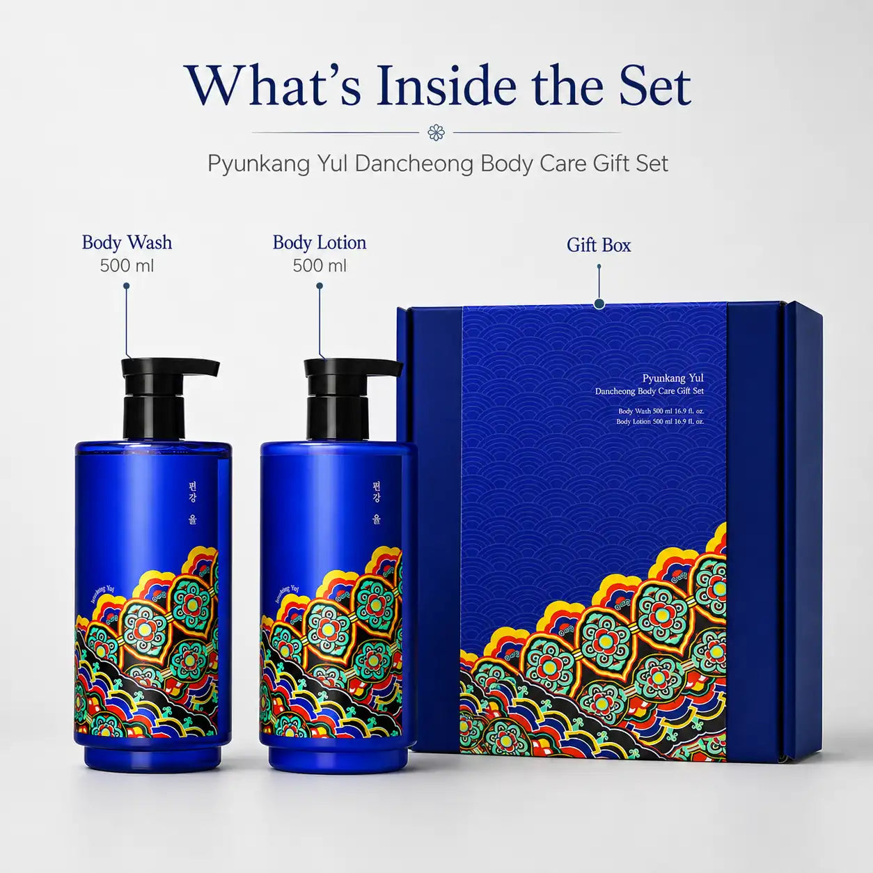 Pyunkang Yul Dancheong Body Care Gift Set 350ml x 2