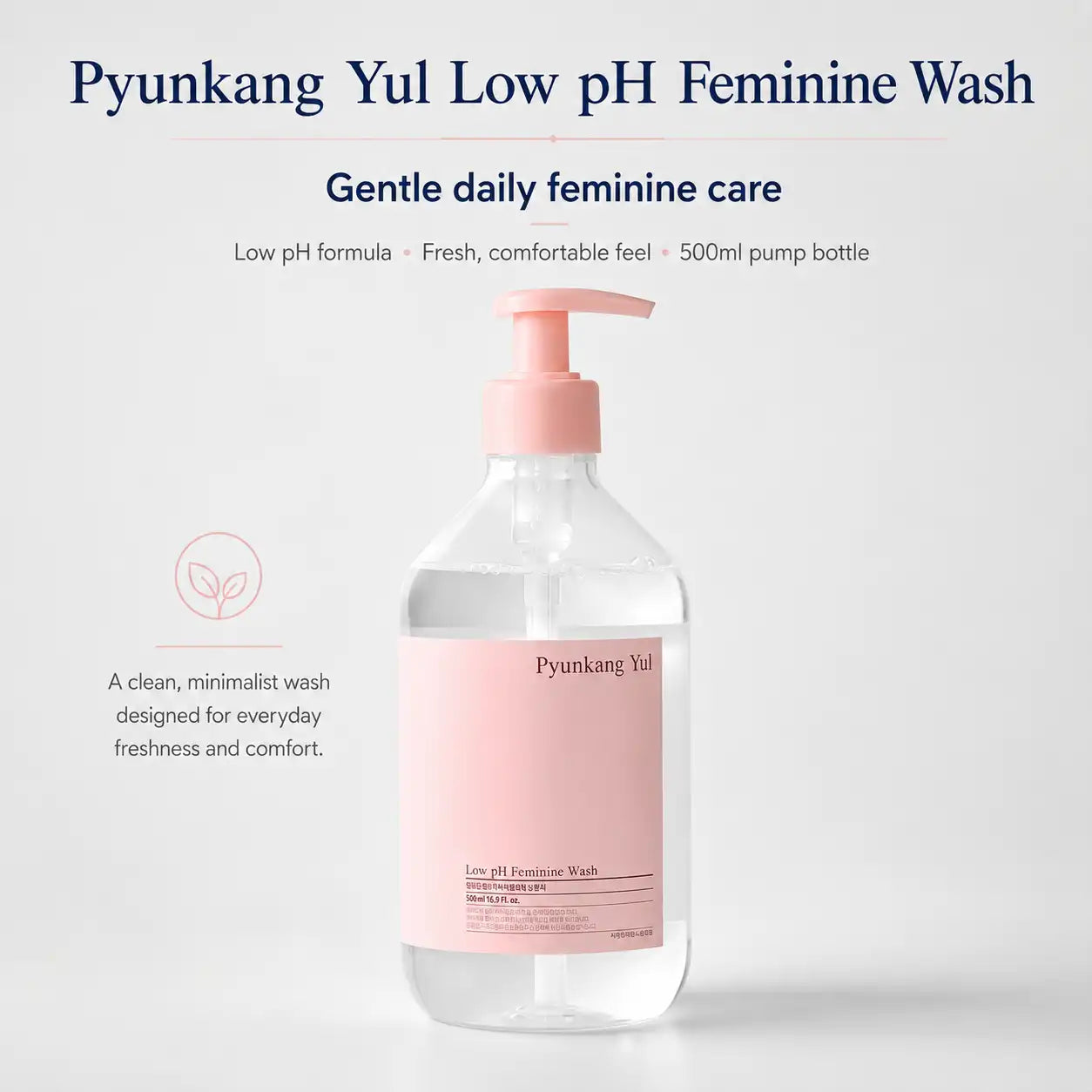 Pyunkang Yul Low pH Feminine Wash 500ml