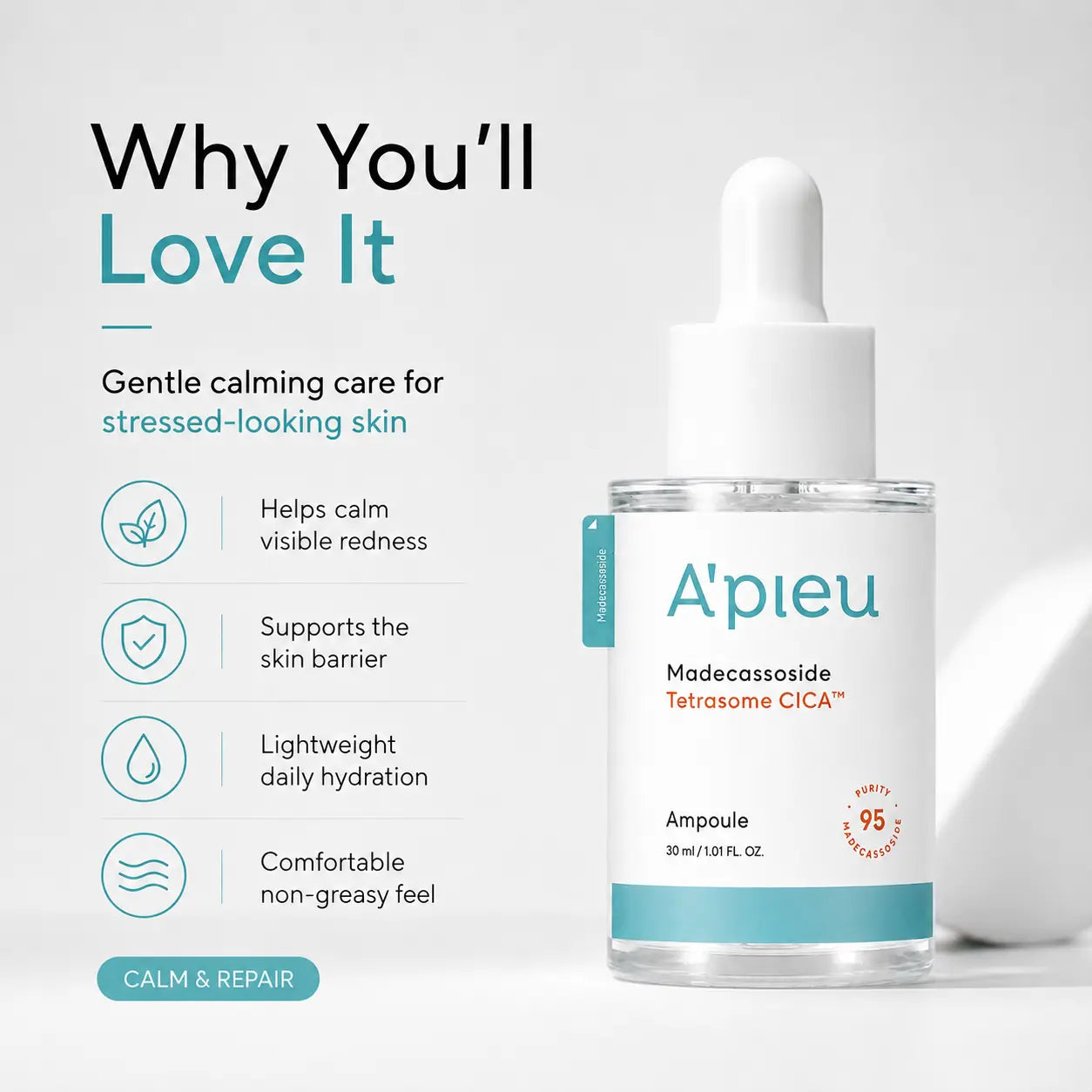 A'pieu Madecassoside Tetrasome Cica Ampoule 50ml
