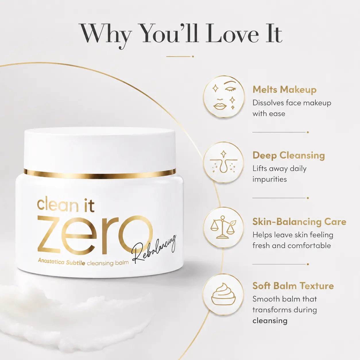 Banila Co Clean It Zero Anastatica Subtile Cleansing Balm Rebalacing 100ml
