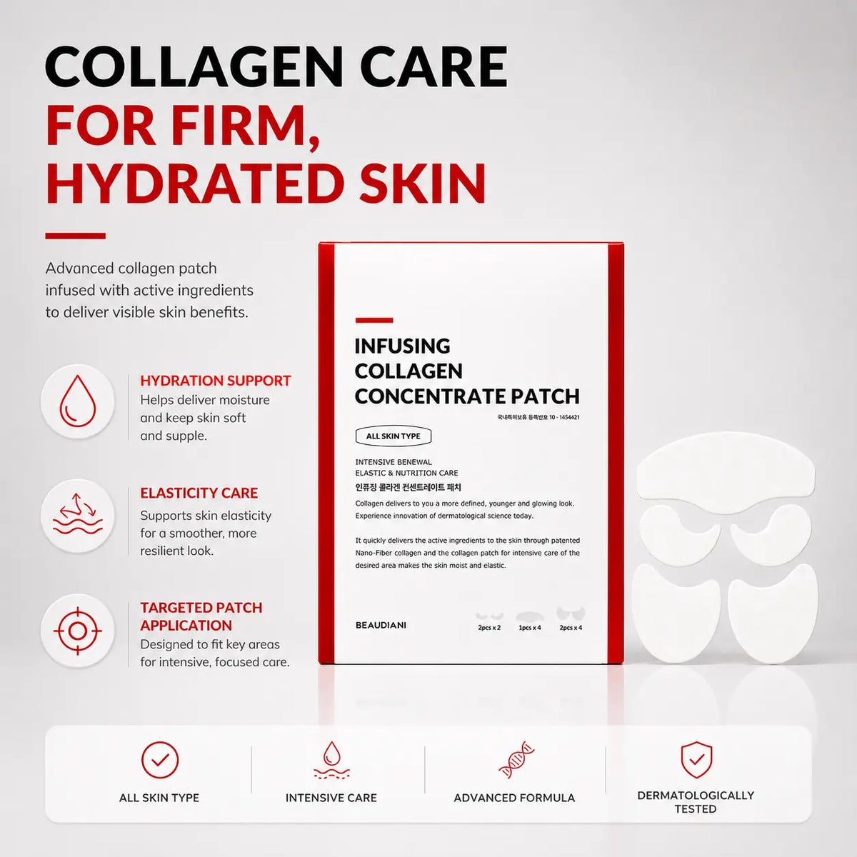 BEAUDIANI Infusing Collagen Concentrate Patch Patch