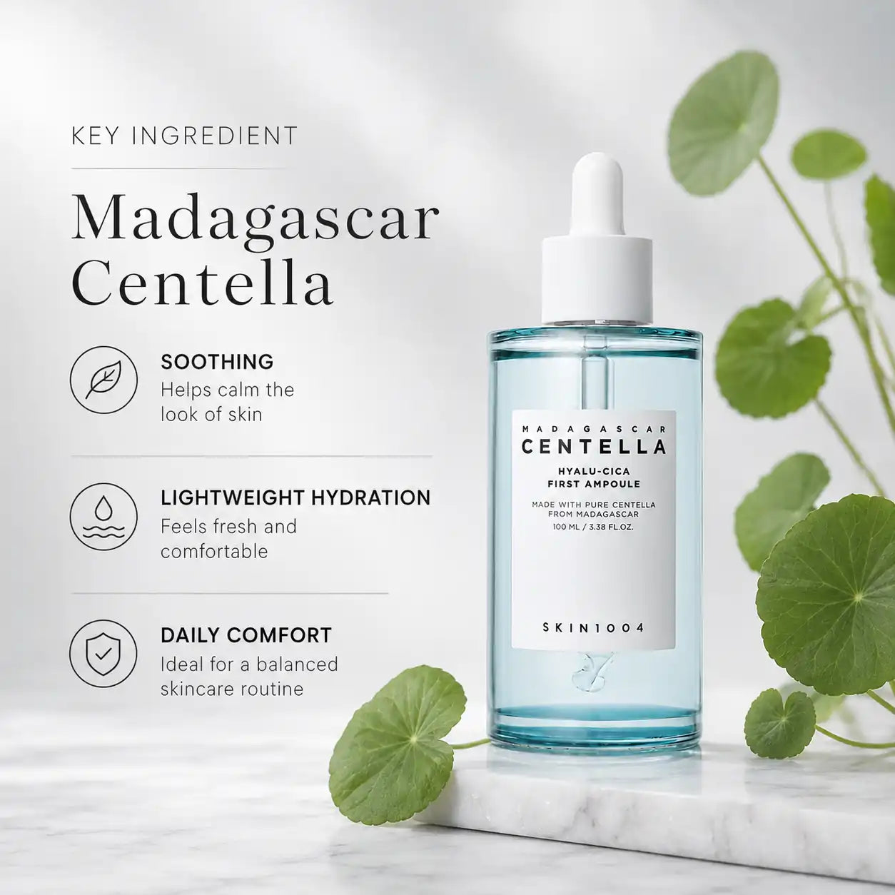 SKIN1004 Madagascar Centella Hyalu-Cica First Ampoule 100ml