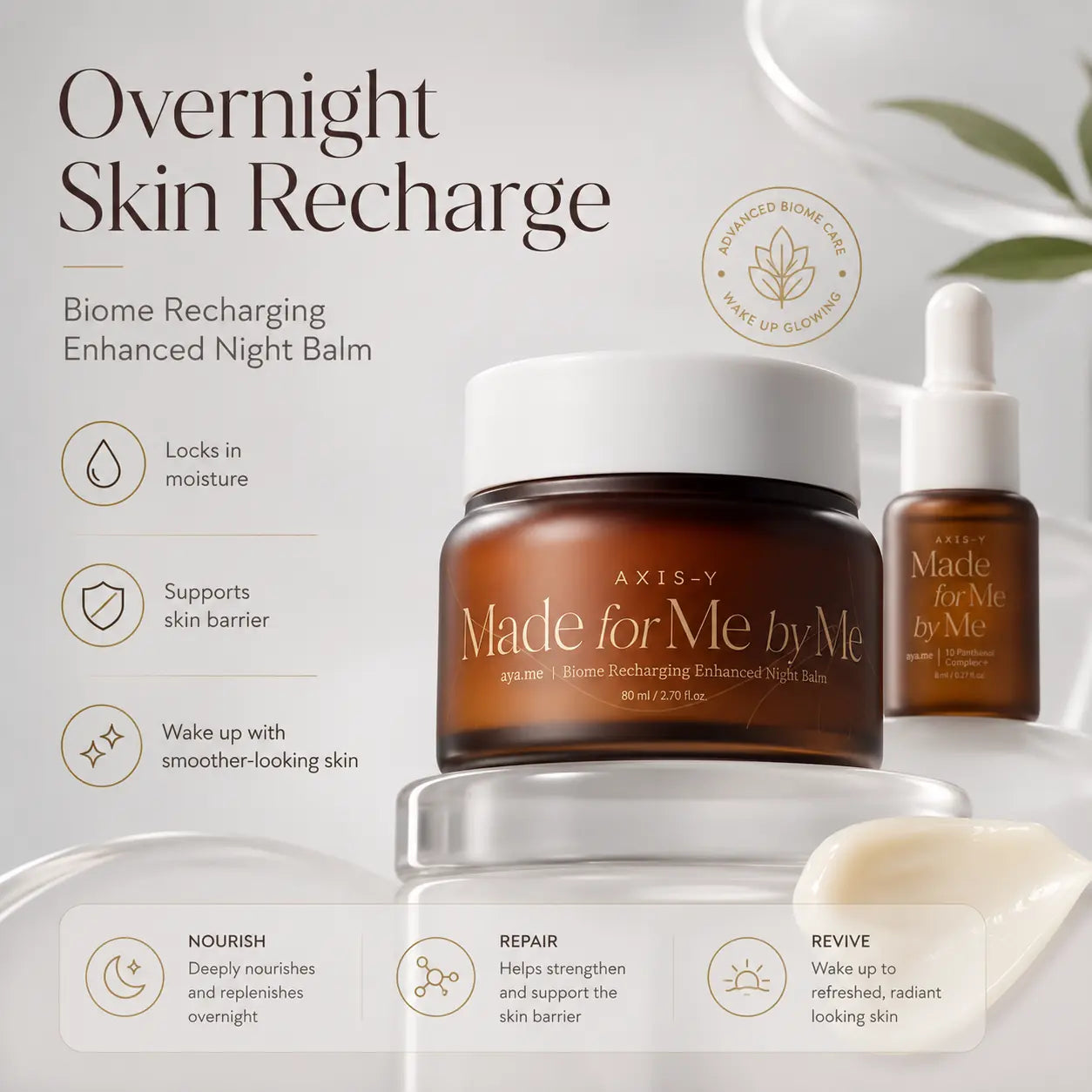 AXIS-Y Biome Recharging Night Renewal Set