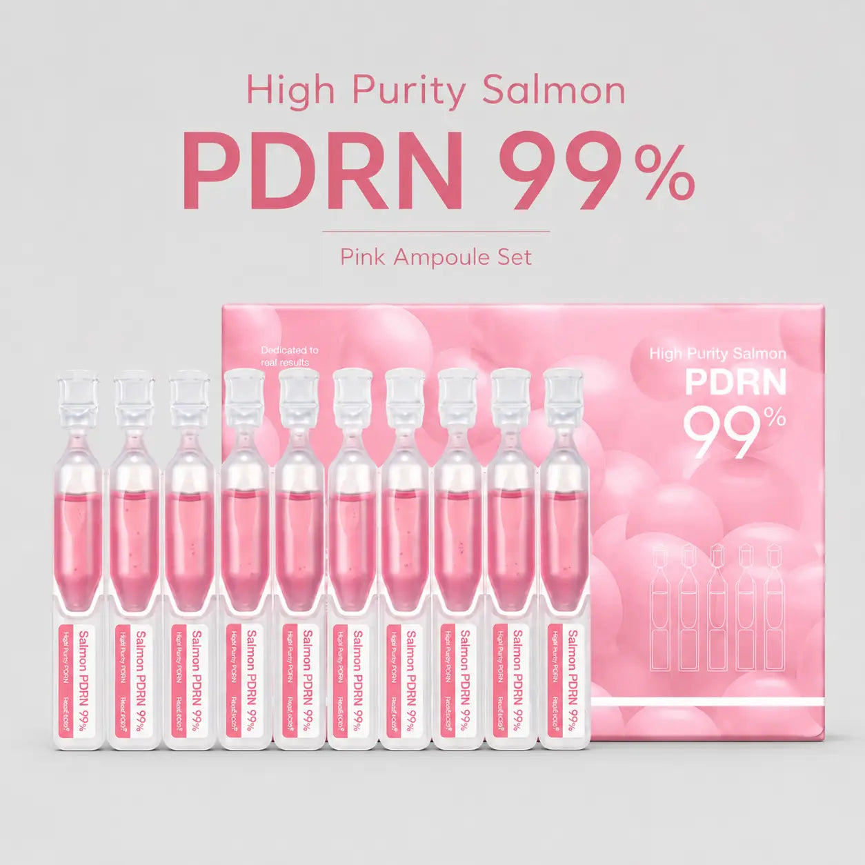 Medicube PDRN Pink One Day Serum Set 1.5ml x 10ea