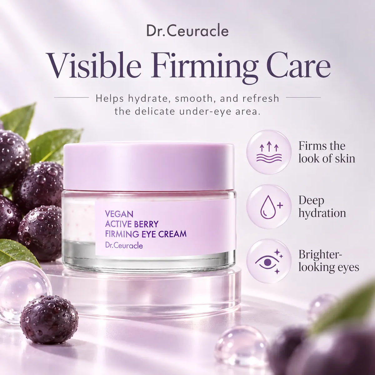 Dr. Ceuracle Vegan Active Berry Firming Eye Cream 32g