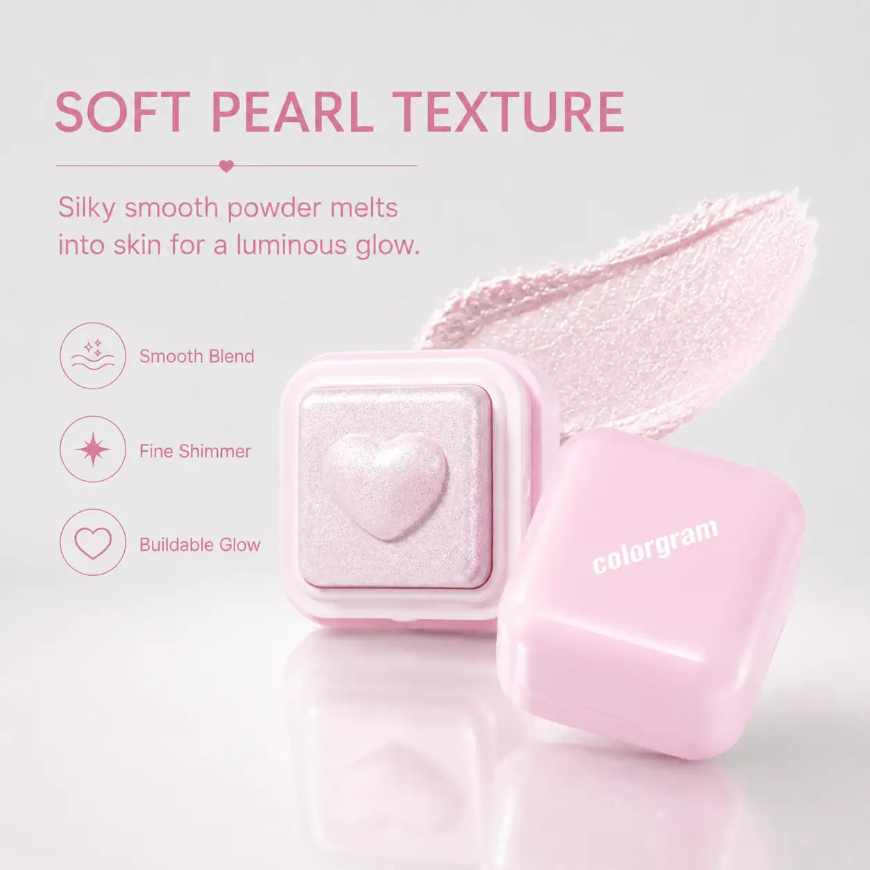 Colorgram Milk Bling Heartlighter 02 Pink Heart