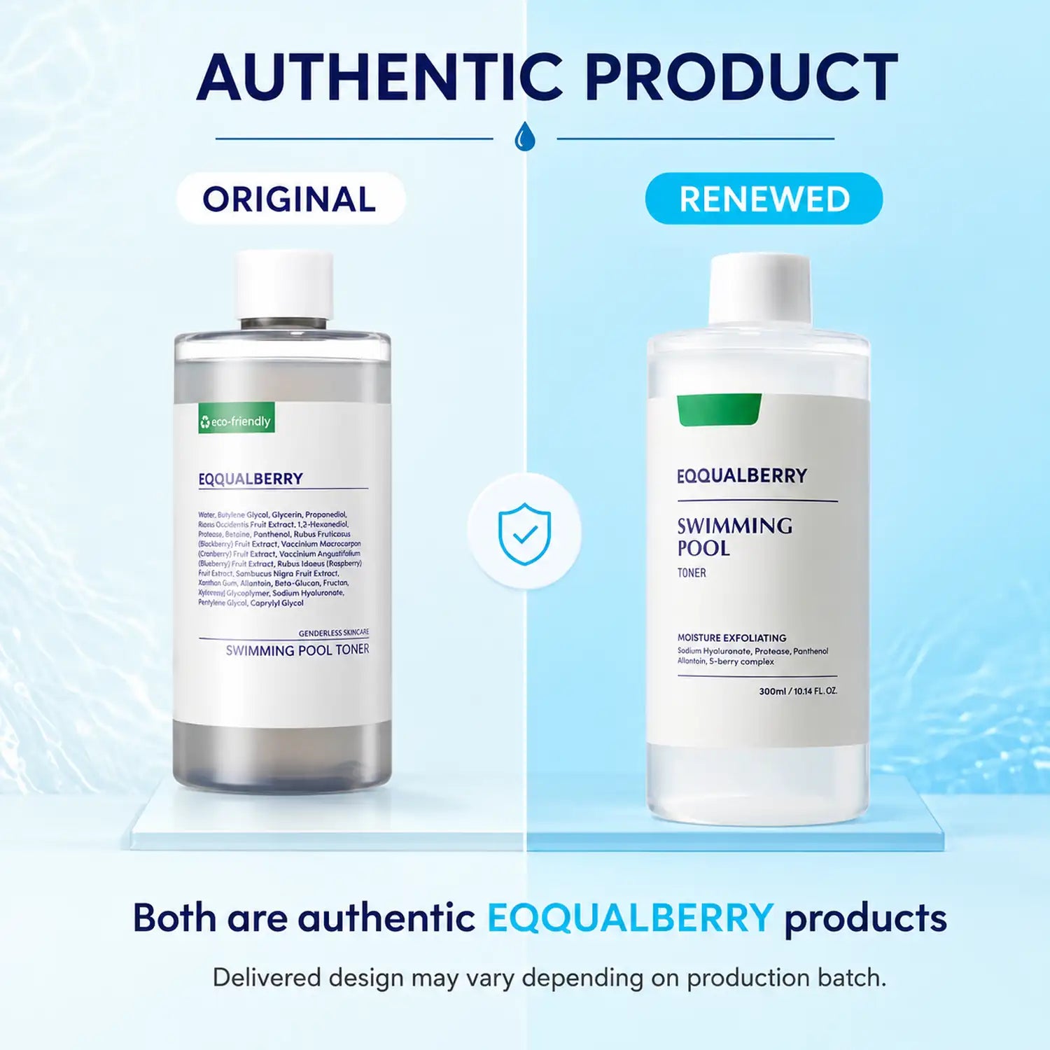 EQQUALBERRY Swimming Pool Toner 300ml