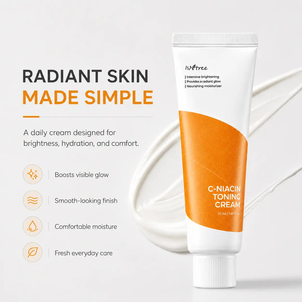 Isntree C Niacin Toning Cream 50ml
