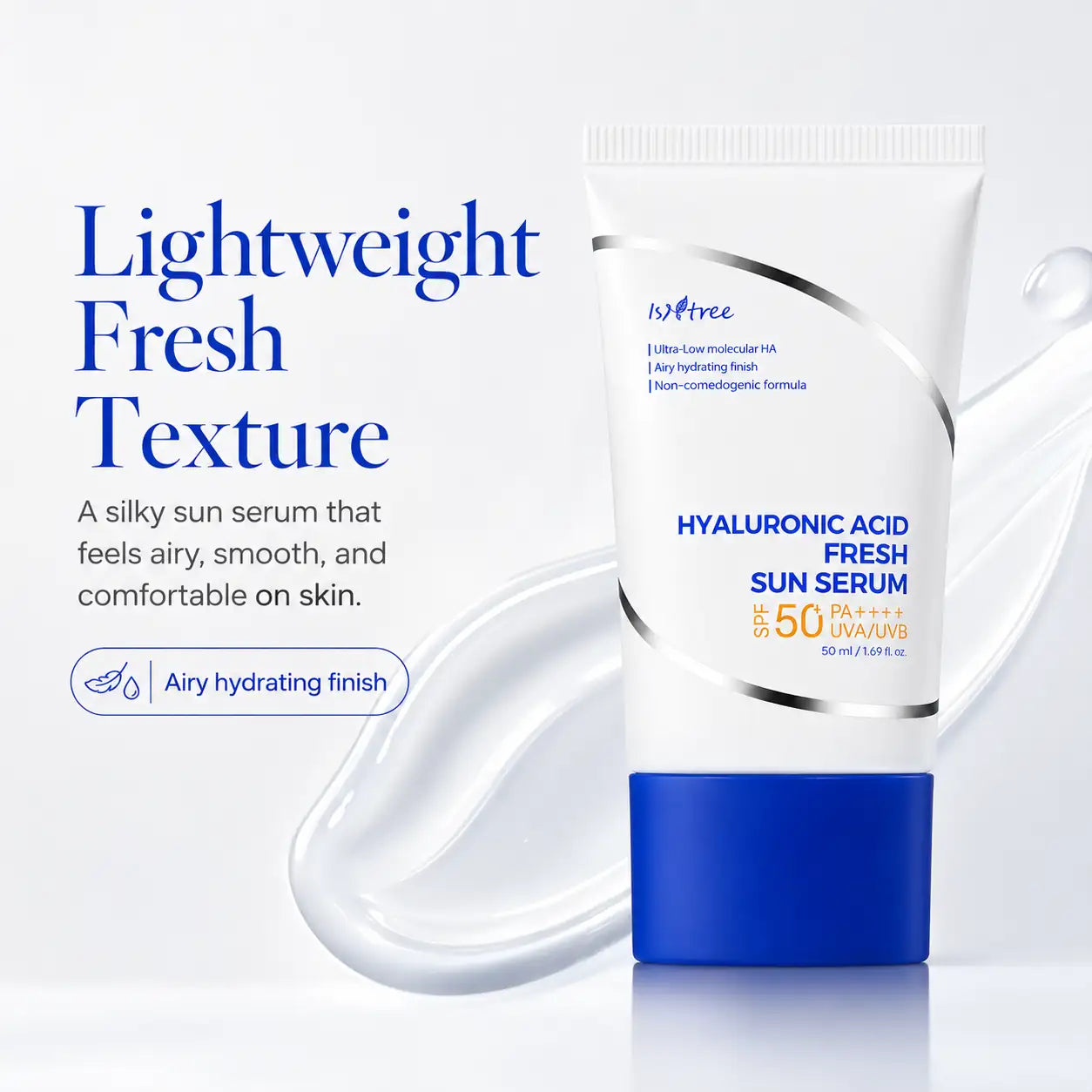 Isntree Hyaluronic Acid Fresh Sun Serum 50ml