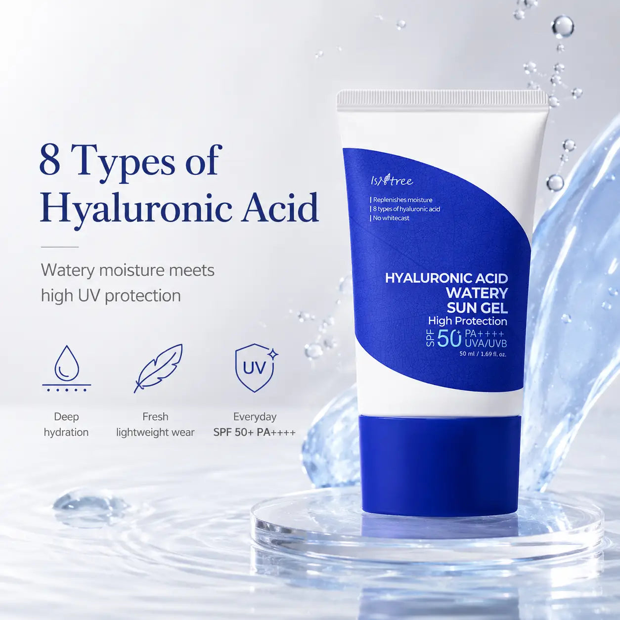 Isntree Hyaluronic Acid Watery Sun Gel 50ml