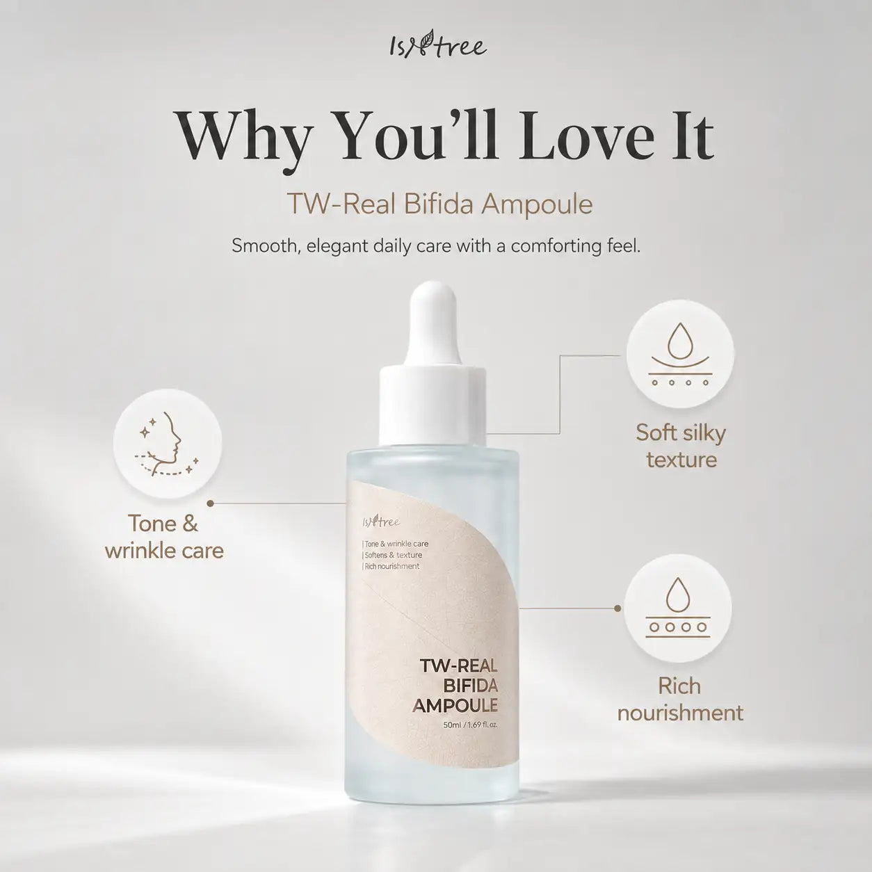 Isntree TW Real Bifida Ampoule 50ml