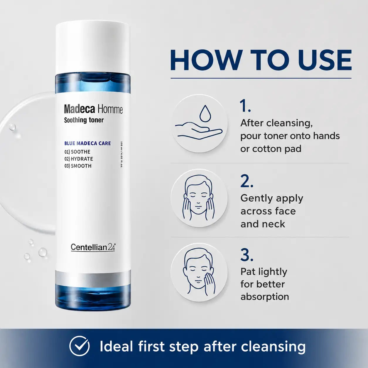 Centellian24 Madeca Homme Soothing Toner 150ml