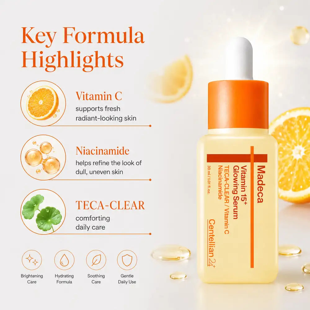 Centellian24 Madeca Vitamin 15+ Glowing Serum 30ml
