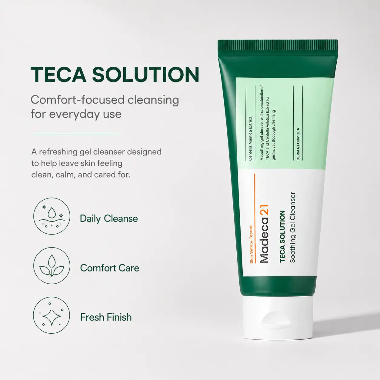 Madeca21 Teca Solution Soothing Gel Cleanser 100ml