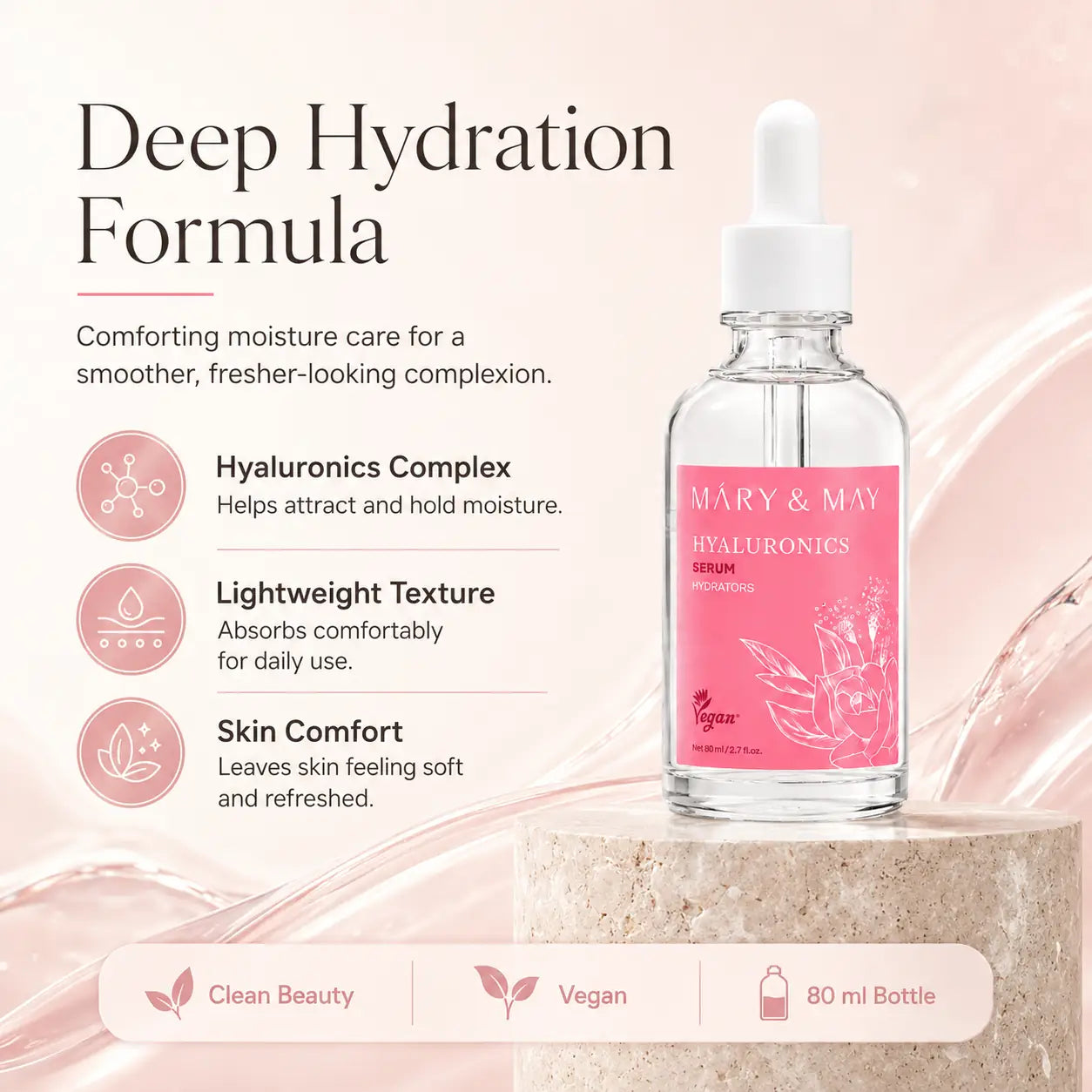 Mary&May Hyaluronics Serum 80ml