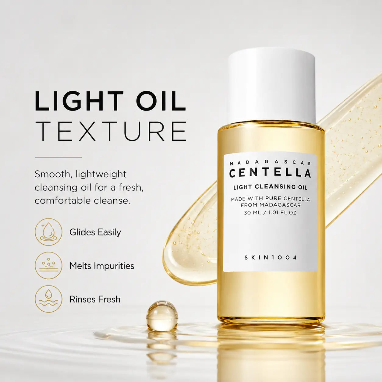 SKIN1004 Madagascar Centella Light Cleansing Oil 30ml
