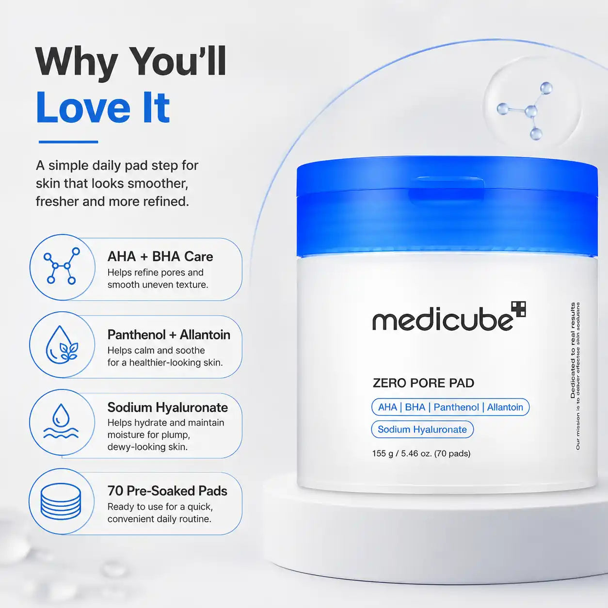 Medicube Zero Pore Pad 2.0 70pcs
