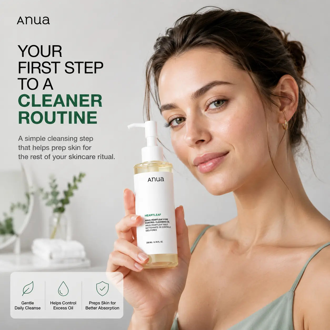 ANUA Heartleaf Pore Control Cleansing Oil 200ml