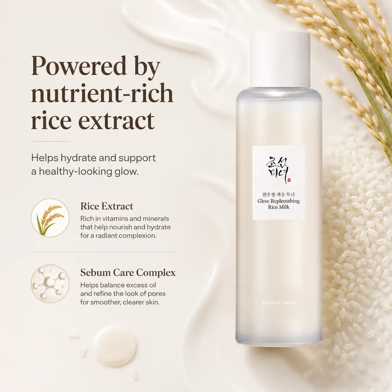 Beauty of Joseon Glow Replenishing Rice Milk Toner 150ml