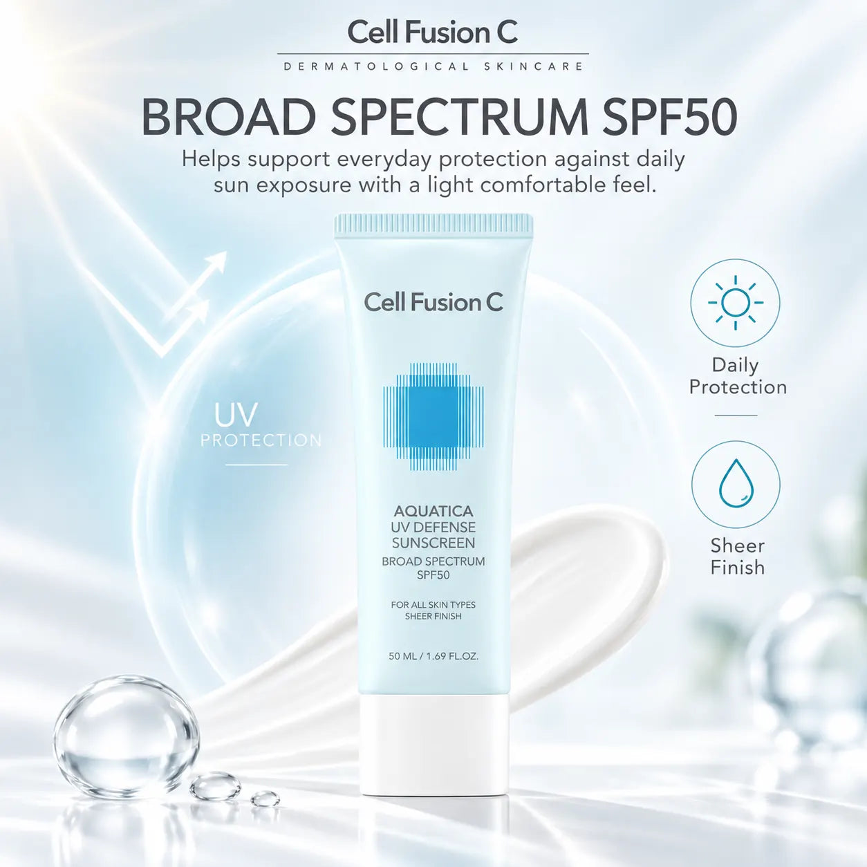 Cell Fusion C Aquatica UV Defense Sunscreen 50ml