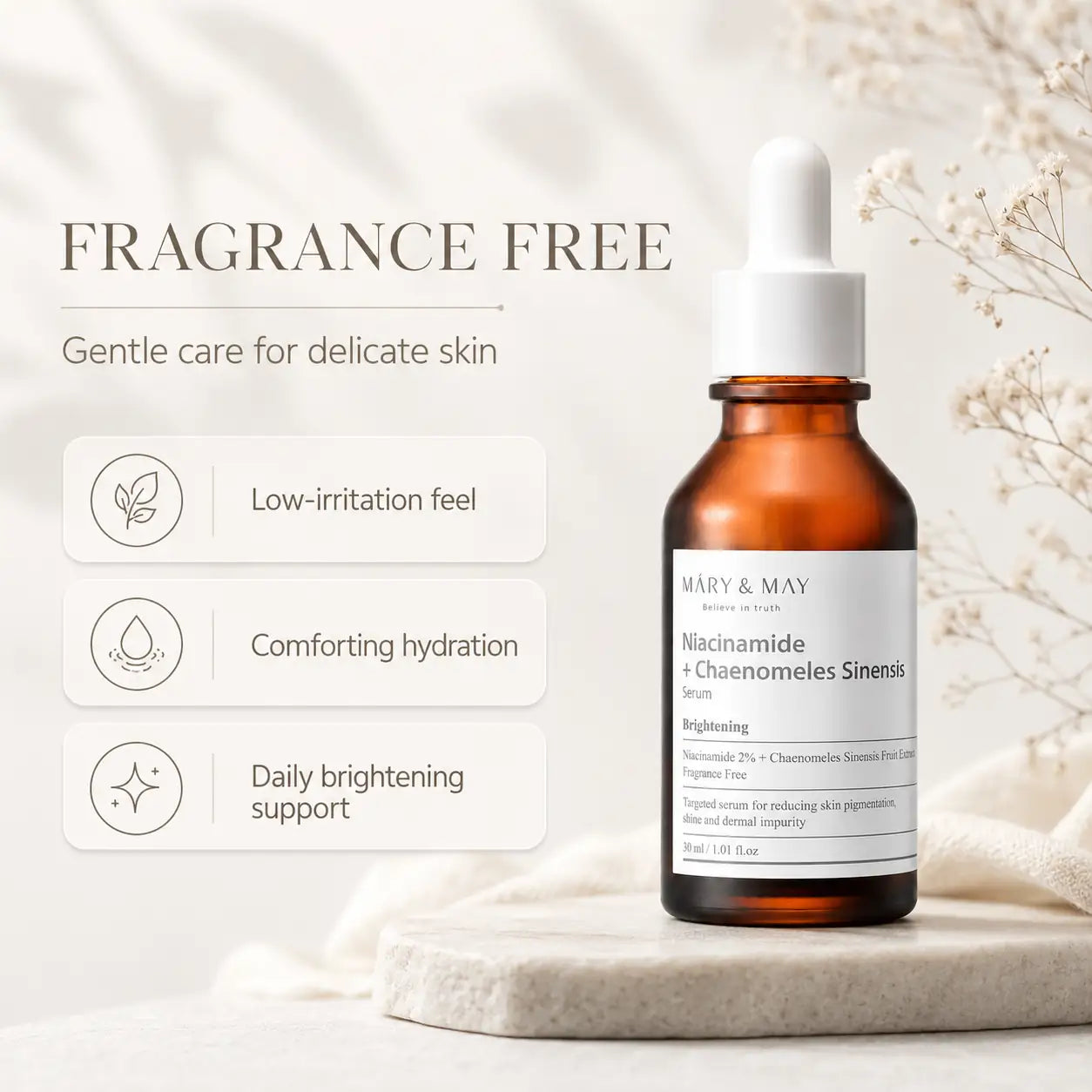 Mary&May Niacinamide+Chaenomeles Sinensis Serum 30ml