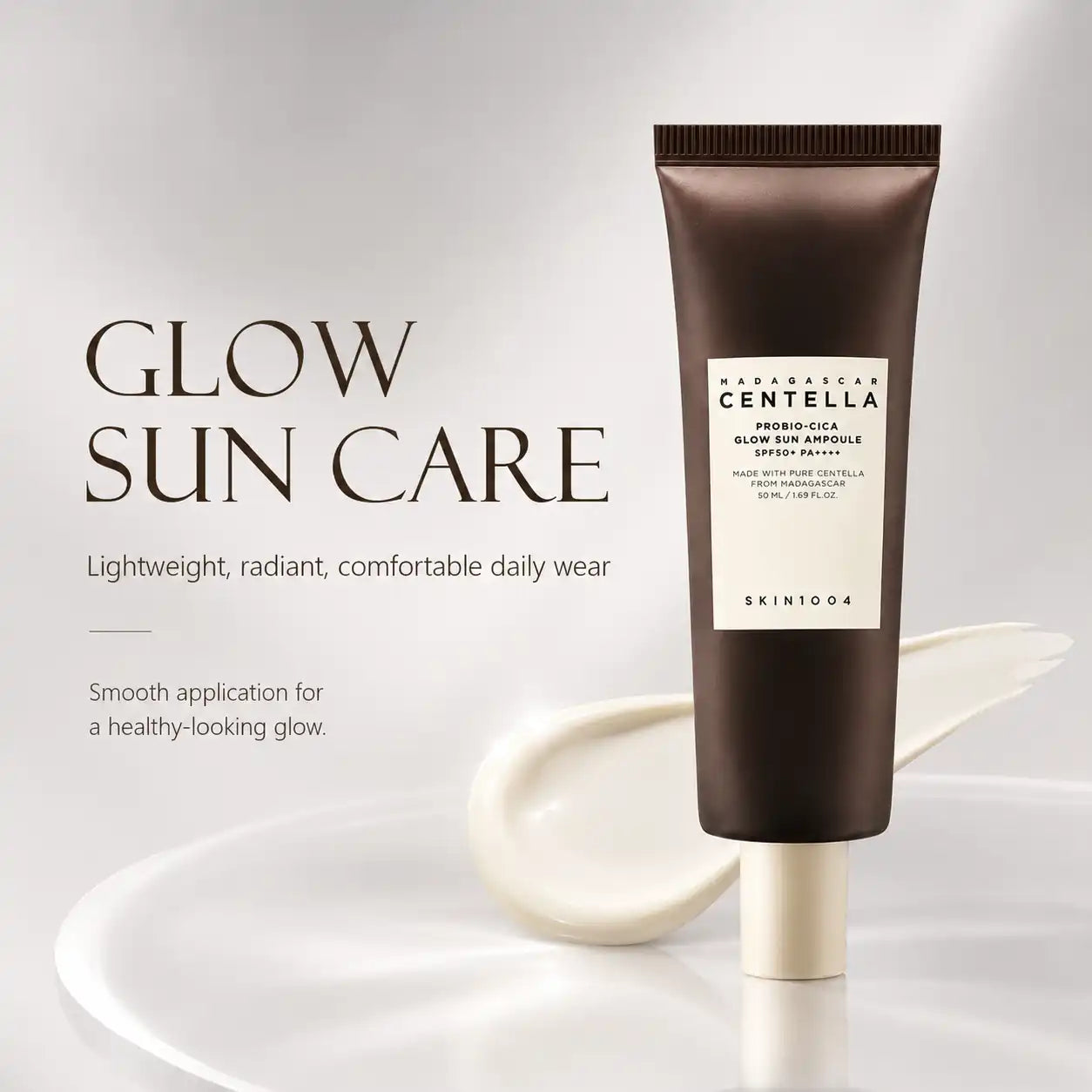 SKIN1004 Madagascar Centella Probio-Cica Glow Sun Ampoule 50ml