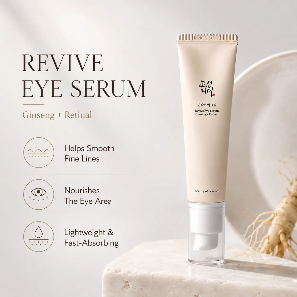 Beauty of Joseon Revive Eye Serum : Ginseng + Retinal 30ml
