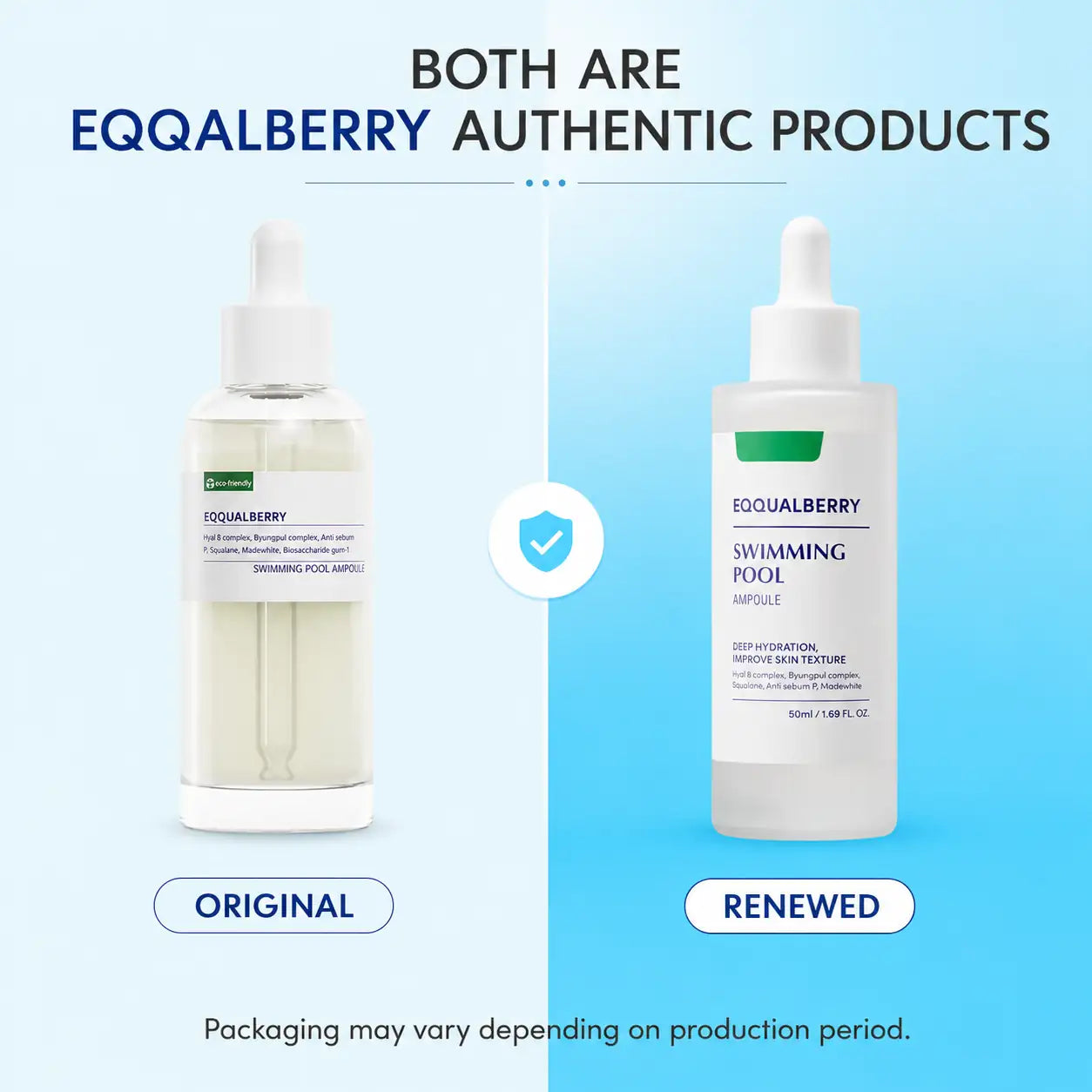 EQQUALBERRY Swimming Pool Ampoule 50ml