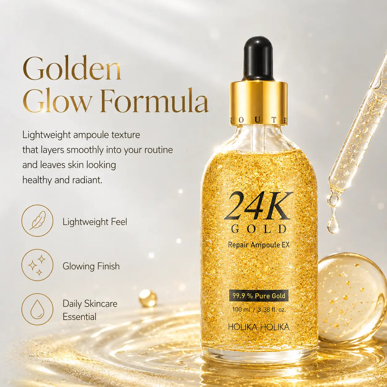 Holika Holika Prime Youth 24K Gold Repair Ampoule 100ml