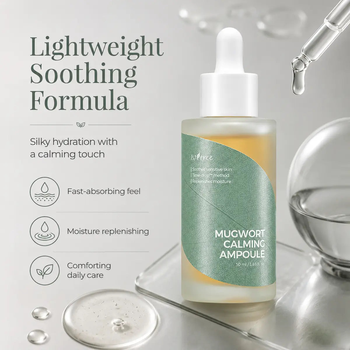 Isntree Mugwort Calming Ampoule 50ml