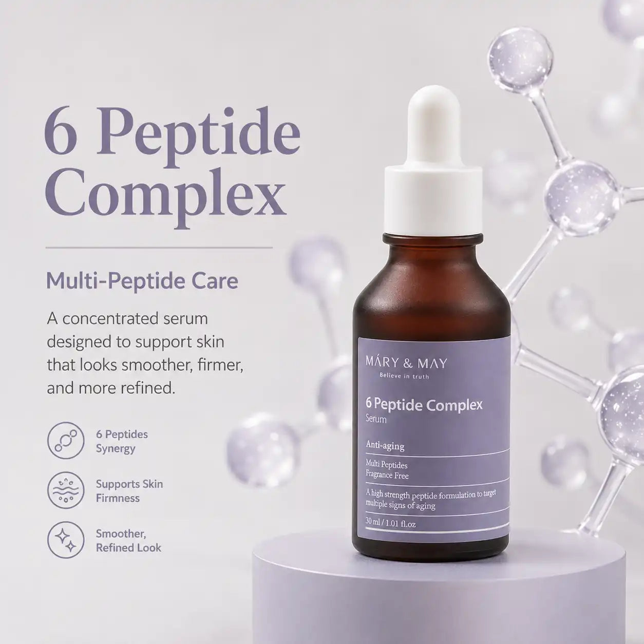 Mary&May 6 Peptide Complex Serum 30ml