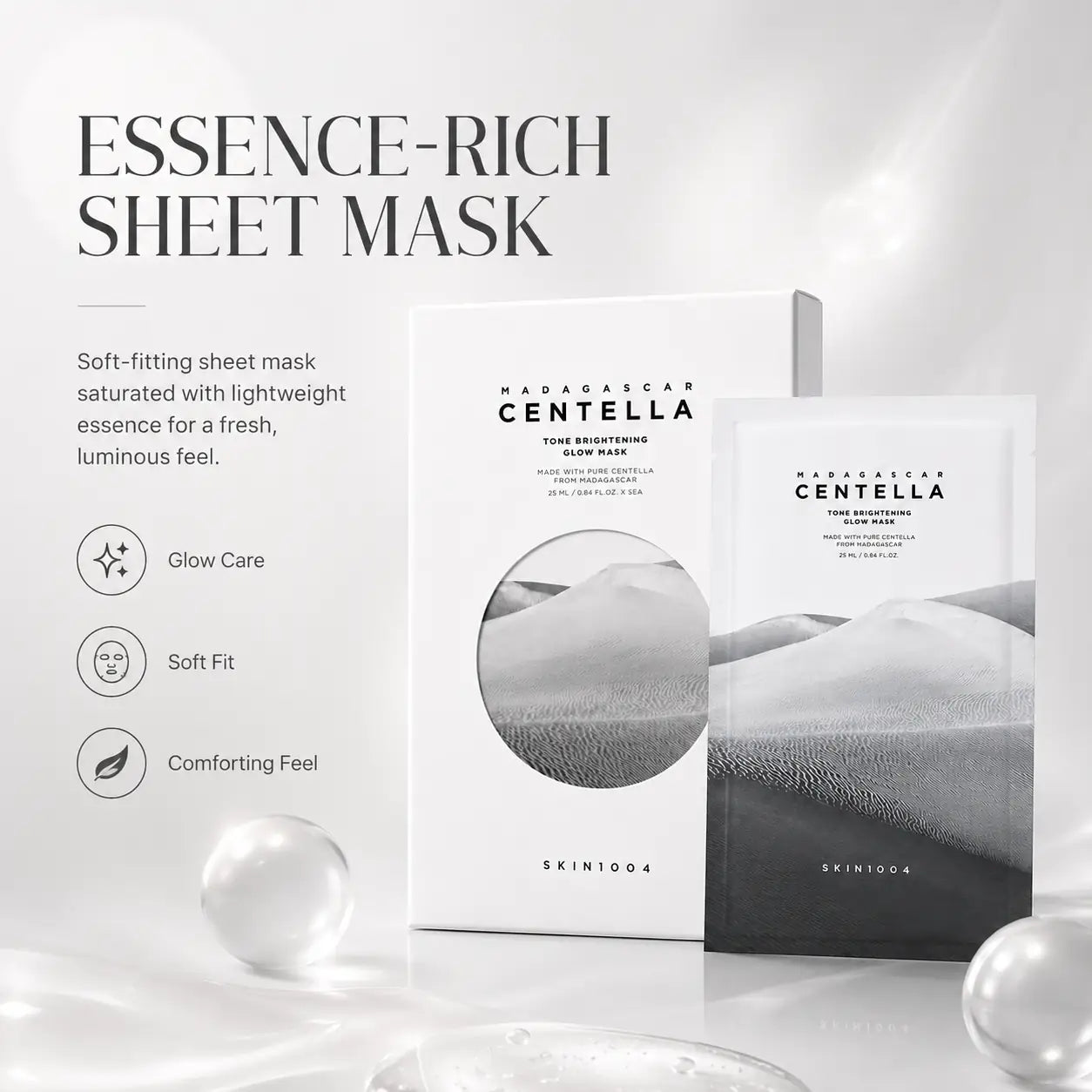 SKIN1004 Madagascar Centella Tone Brightening Glow Mask 5EA